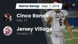 Recap: Cinco Ranch  vs. Jersey Village  2018