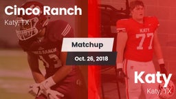 Matchup: Cinco Ranch vs. Katy  2018