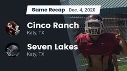 Recap: Cinco Ranch  vs. Seven Lakes  2020