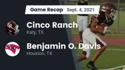 Recap: Cinco Ranch  vs. Benjamin O. Davis  2021