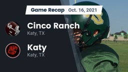 Recap: Cinco Ranch  vs. Katy  2021