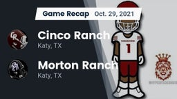 Recap: Cinco Ranch  vs. Morton Ranch  2021