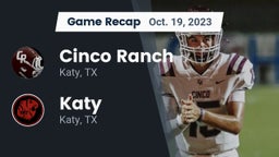 Recap: Cinco Ranch  vs. Katy  2023