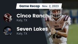 Recap: Cinco Ranch  vs. Seven Lakes  2023