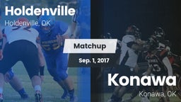 Matchup: Holdenville High vs. Konawa  2017
