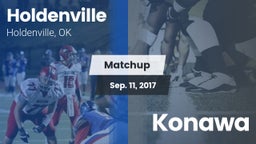 Matchup: Holdenville High vs. Konawa  2017