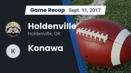 Recap: Holdenville  vs. Konawa  2017