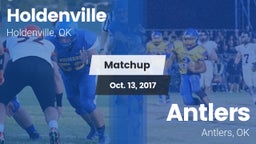 Matchup: Holdenville High vs. Antlers  2017