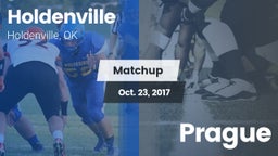 Matchup: Holdenville High vs. Prague  2017