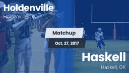 Matchup: Holdenville High vs. Haskell  2017