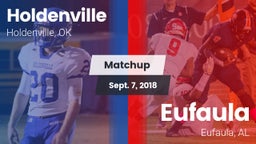 Matchup: Holdenville High vs. Eufaula  2018