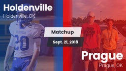 Matchup: Holdenville High vs. Prague  2018