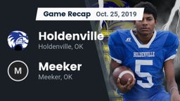 Recap: Holdenville  vs. Meeker  2019