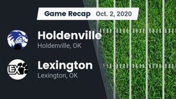 Recap: Holdenville  vs. Lexington  2020