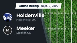 Recap: Holdenville  vs. Meeker  2022