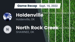 Recap: Holdenville  vs. North Rock Creek  2022