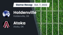 Recap: Holdenville  vs. Atoka  2022