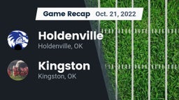 Recap: Holdenville  vs. Kingston  2022