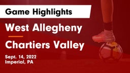 West Allegheny  vs Chartiers Valley  Game Highlights - Sept. 14, 2022