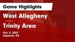 West Allegheny  vs Trinity Area  Game Highlights - Oct. 5, 2022