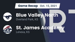 Recap: Blue Valley North  vs. St. James Academy  2021