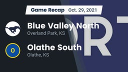 Recap: Blue Valley North  vs. Olathe South  2021