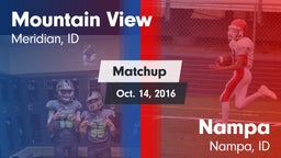 Matchup: Mountain View High vs. Nampa  2016