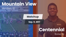 Matchup: Mountain View High vs. Centennial  2017