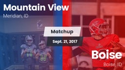 Matchup: Mountain View High vs. Boise  2017