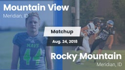 Matchup: Mountain View High vs. Rocky Mountain  2018