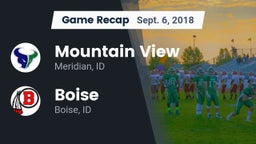 Recap: Mountain View  vs. Boise  2018