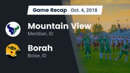 Recap: Mountain View  vs. Borah  2018