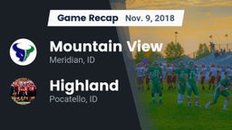 Recap: Mountain View  vs. Highland  2018