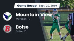 Recap: Mountain View  vs. Boise  2019
