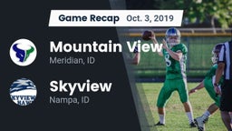 Recap: Mountain View  vs. Skyview  2019