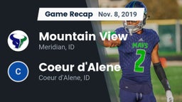 Recap: Mountain View  vs. Coeur d'Alene  2019