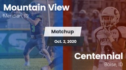 Matchup: Mountain View High vs. Centennial  2020