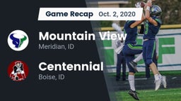 Recap: Mountain View  vs. Centennial  2020