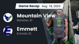 Recap: Mountain View  vs. Emmett  2023