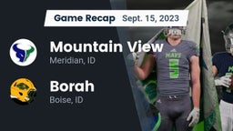 Recap: Mountain View  vs. Borah  2023