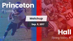 Matchup: Princeton High vs. Hall  2017