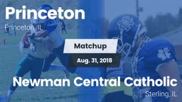 Matchup: Princeton High vs. Newman Central Catholic  2018