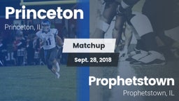 Matchup: Princeton High vs. Prophetstown  2018