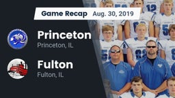 Recap: Princeton  vs. Fulton  2019