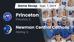 Recap: Princeton  vs. Newman Central Catholic  2019