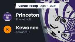 Recap: Princeton  vs. Kewanee  2021