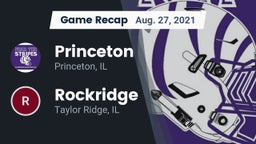 Recap: Princeton  vs. Rockridge  2021