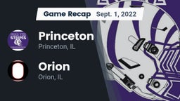 Recap: Princeton  vs. Orion  2022