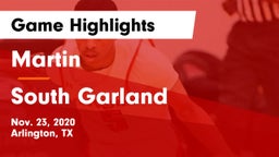 Martin  vs South Garland  Game Highlights - Nov. 23, 2020