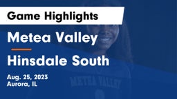 Metea Valley  vs Hinsdale South  Game Highlights - Aug. 25, 2023